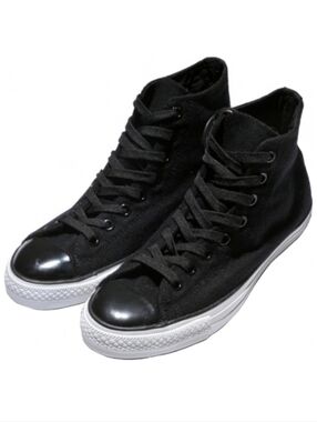 Wool Converse Black High-Top Sneakers Woolrich Unisex High Tops CTAS Chucks 9 7
